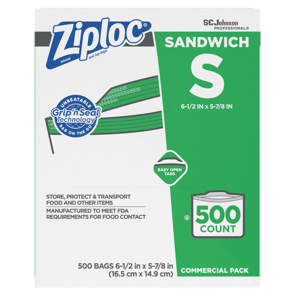 Ziplock Bag - Sandwich Size 500/CS (682255)