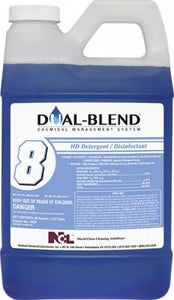 NCL Dual-Blend #8 HD Detergent / Disinfectant - 80 oz. 4/CS (5078)