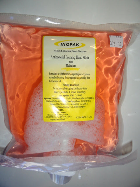 Inopak Antibacterial Foaming Hand Wash, 1000ML - 6/CS