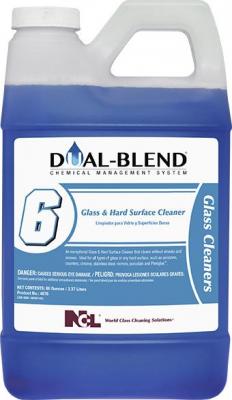 NCL Dual-Blend #6 Glass & Hard Surface Cleaner - 80 oz. 4/CS (5076)
