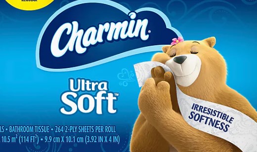 Charmin Ultra Soft Toilet Tissue, 244 Sheet Rolls - 24/CS (01517)