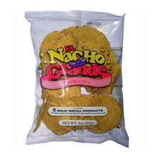 Load image into Gallery viewer, El Nacho Grande Portion Pack Nacho Chips, 3 oz. Bags - 48/CS
