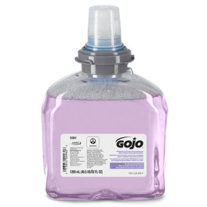 GOJO TFX Premium Foaming Hand Wash, 1200ML, Cranberry Scent - 2/CS (5361-02)