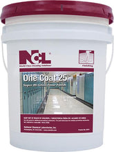Load image into Gallery viewer, NCL One Coat 25 Super High Gloss Floor Finish, 5 Gallon Pail (0510)
