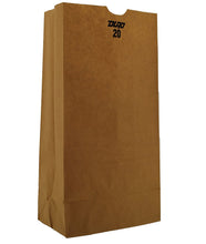Load image into Gallery viewer, Paper Bag, Brown, 20# - 500/BNDL (18420)
