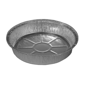 9" Round Aluminum Foil Container (Container Only) - 500/CS (E9RND)