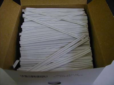 Twist Tie, White - 2000ct.