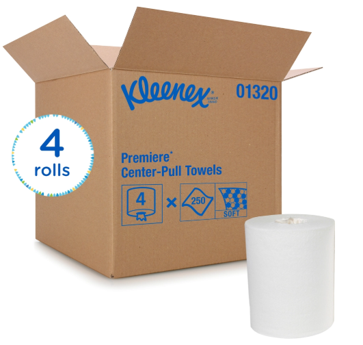 Kleenex Premiere Center Pull Towels - 4/CS (01320)
