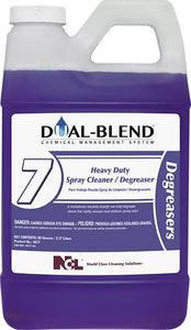 NCL Dual-Blend #7 Heavy Duty Spray Cleaner / Degreaser - 80 oz. 4/CS (5077)
