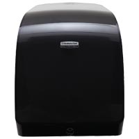 Load image into Gallery viewer, Scott Pro Electronic Roll Towel Dispenser for Green Core Towels, Black (29737)
