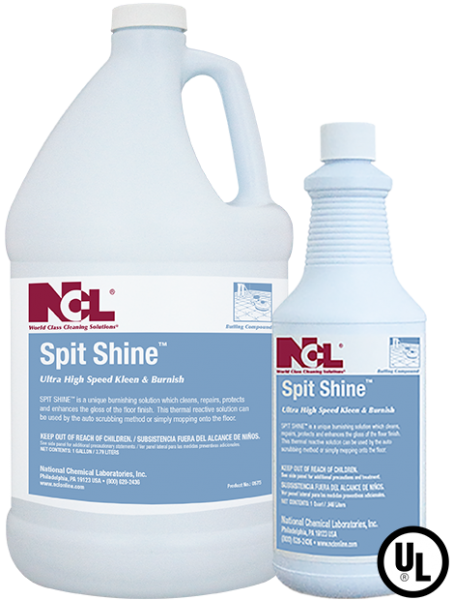 NCL Spit Shine Ultra High Speed Kleen & Burnish - 1 Gallon 4/CS