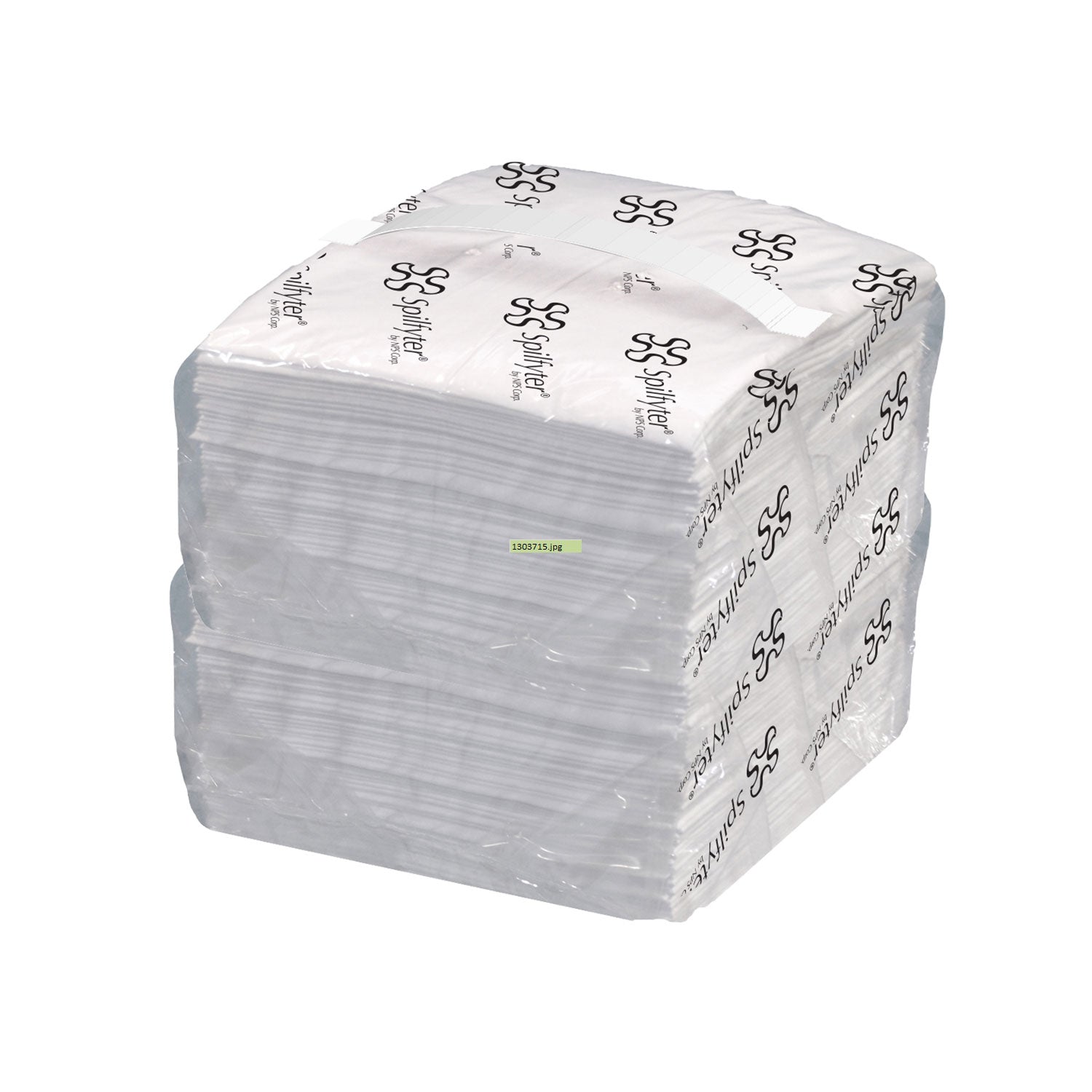 White Oil-Only Heavy Weight Absorbent Pad, 16" x 18" - 100/Bag