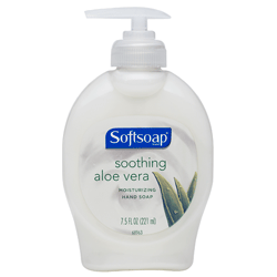 Softsoap Moisturizing Hand Soap, Soothing Aloe Vera, 7.5 oz. Pump Bottle - 6/CS (US04968A)